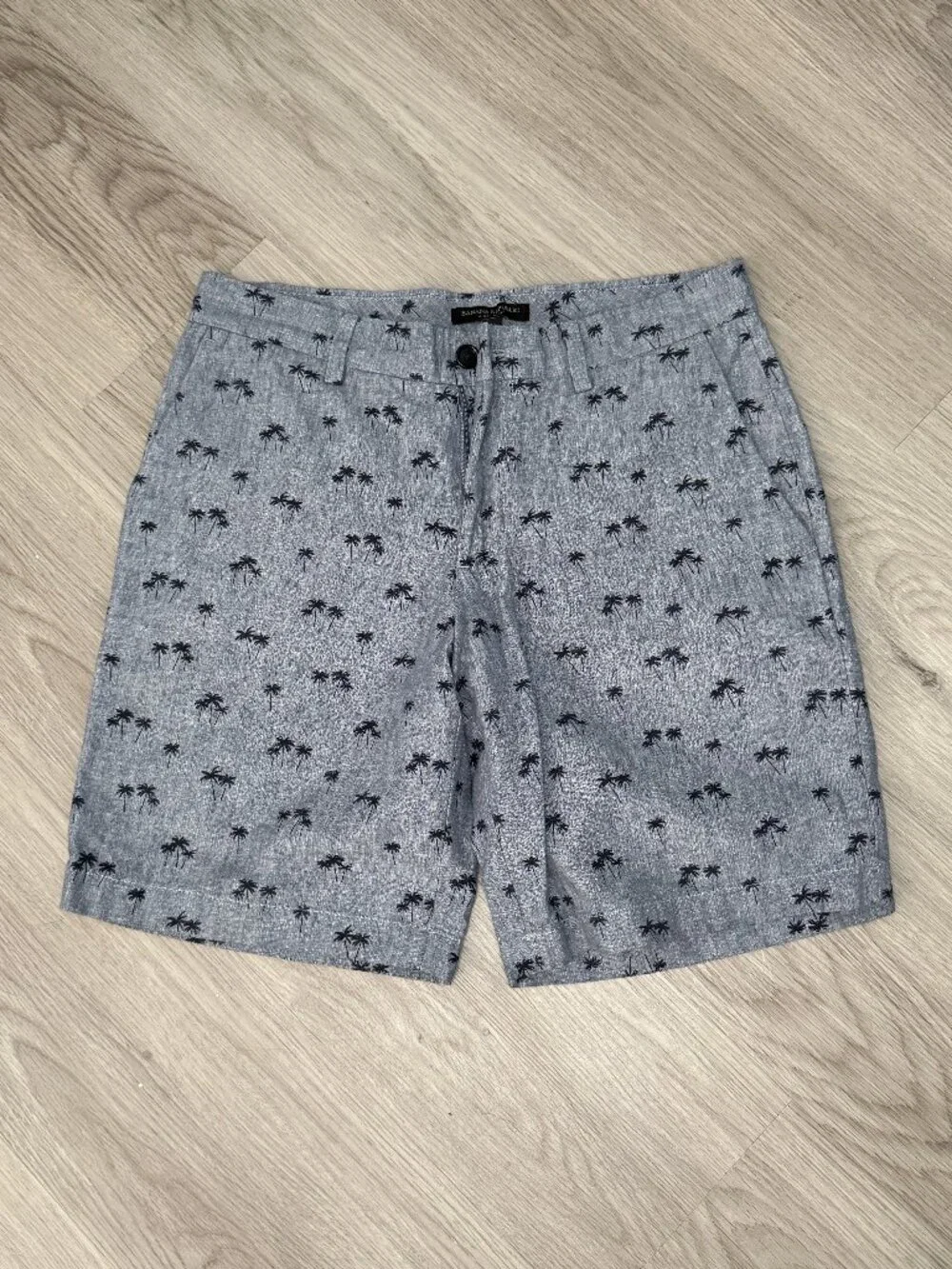 Banana Republic Tropical Linen Shorts